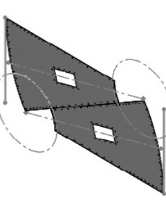 Lower cone stamped with discharger 1,83M